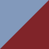 Maroon Frame with Blue Top