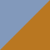 Ochre Frame with Blue Top