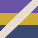 Blue, Purple & Ochre