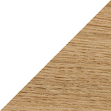 White Linoleum Top with Water-Based Lacquered Oak Legs
