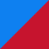 Red and blue