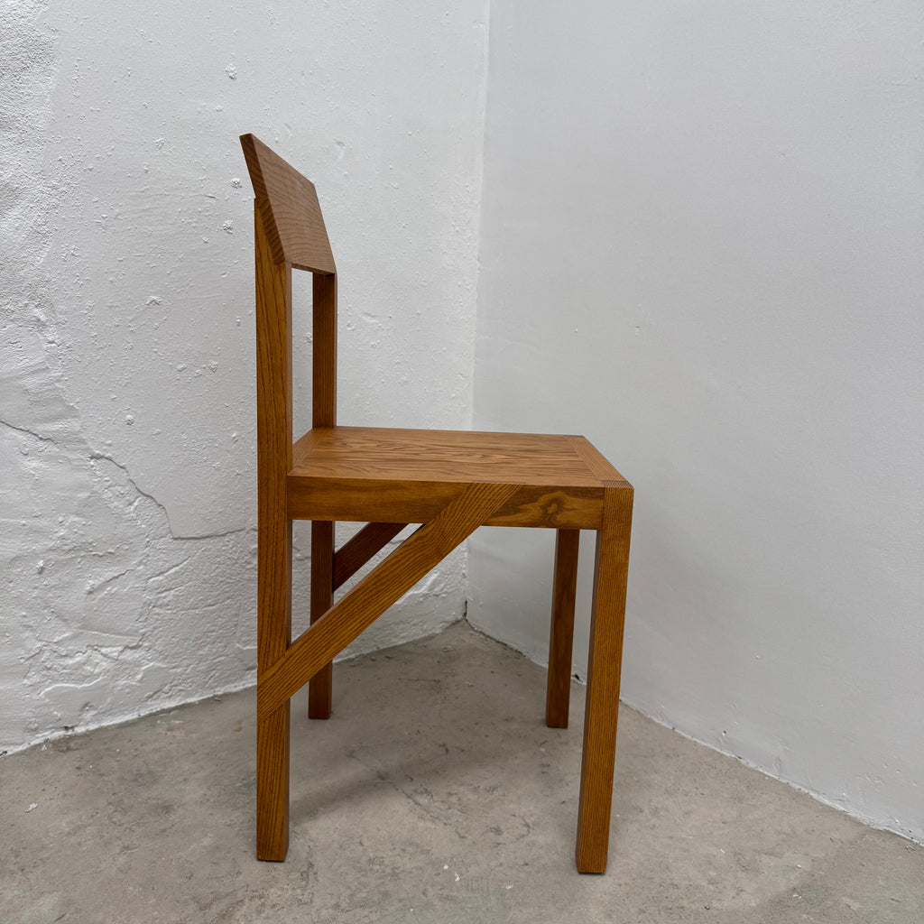 Ex-Display (Bath Showroom)  Frama Bracket Chair - Warm Brown Ash