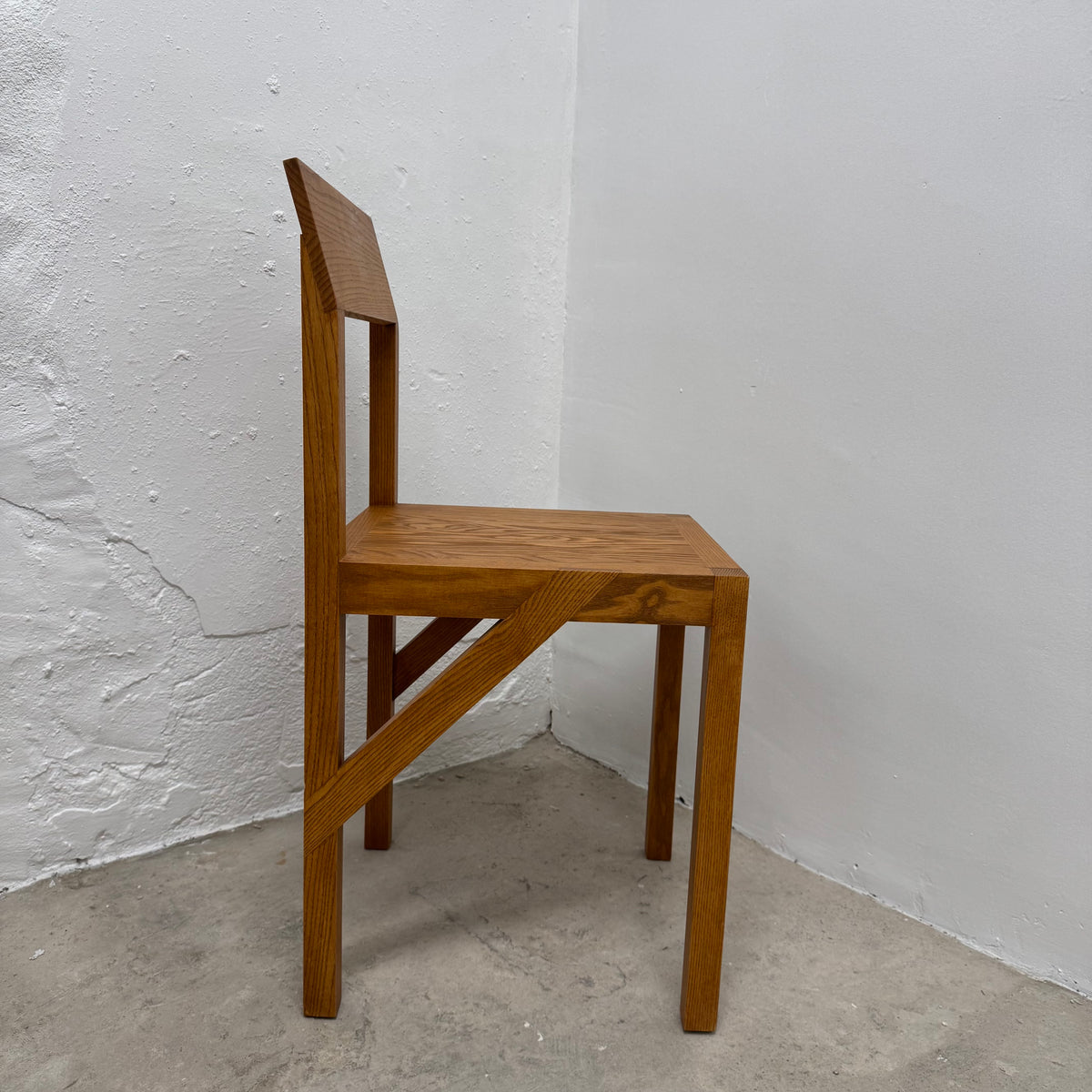 Ex-Display (Bath Showroom)  Frama Bracket Chair - Warm Brown Ash