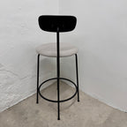 Ex-Display (Bath Showroom)  Audo Afteroom Bar Chair with Backrest and Upholstered Seat