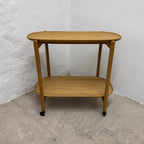 Ex-Display (Bath Showroom) Bolia Coupe Bar Trolley - Oiled oak / Small : 80cm *DAMAGED LEG*