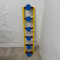 Ex-Display (Bath Showroom)  Nathalie Du Pasquier - Hook 6 - large - Red brown/sky blue/zinc yellow/jet black
