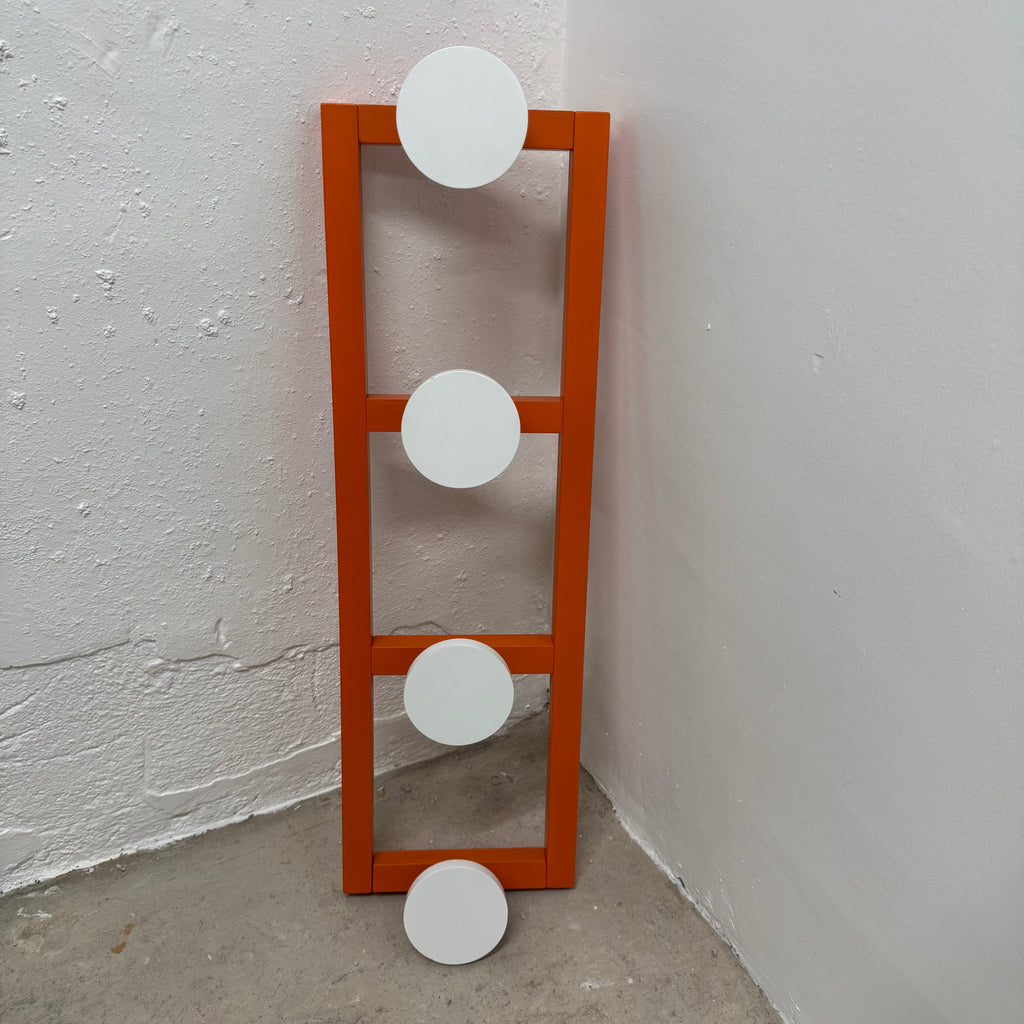 Ex-Display (Bath Showroom) Raawii Nathalie Du Pasquier - Hook 4 - medium - Pure orange/jet black/signal white