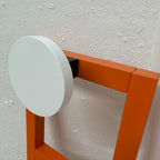 Ex-Display (Bath Showroom) Raawii Nathalie Du Pasquier - Hook 4 - medium - Pure orange/jet black/signal white