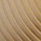 Ridged Satin Brass