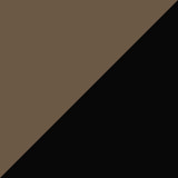 Black central shade with 3 brown shades