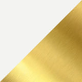White with gold