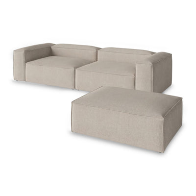 Bolia Cosima 4 Seater Sofa with Large Pouf