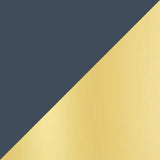 Midnight Blue and Brass