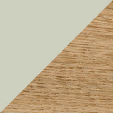 Pastel Green with Oak Seat