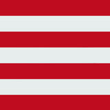 Red and white Striped