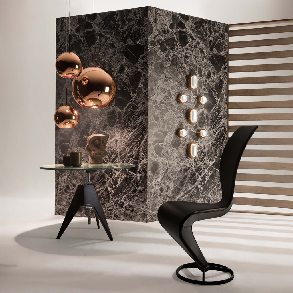 Tom Dixon Copper Round Pendant Light