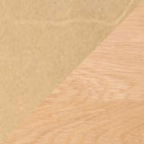 Oiled Oak and Natural Saddle Leather