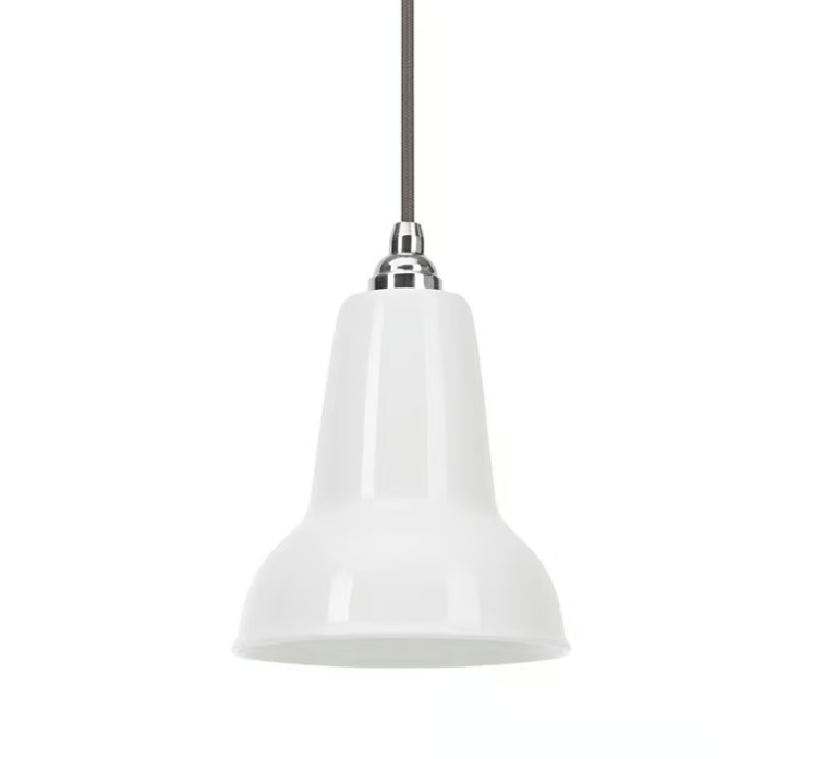 Ex-Display (Bath Showroom)  Anglepoise Original 1227 Mini Pendant Ceramic Pure White