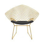 Knoll Bertoia Diamond Armchair with Seat Pad
