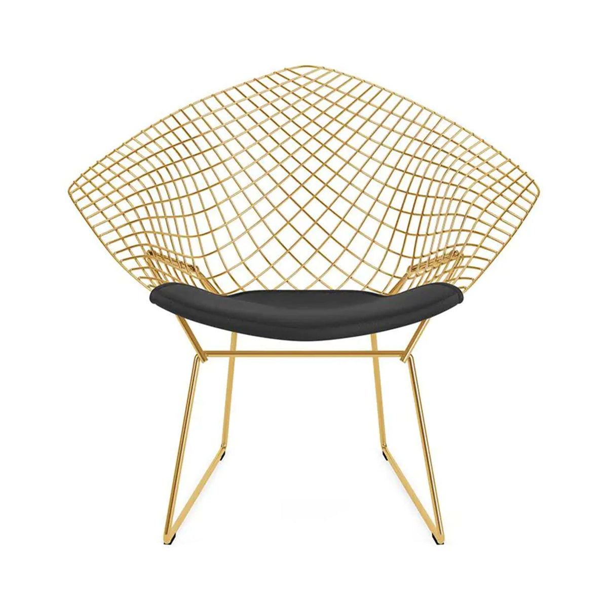 Knoll Bertoia Diamond Armchair with Seat Pad