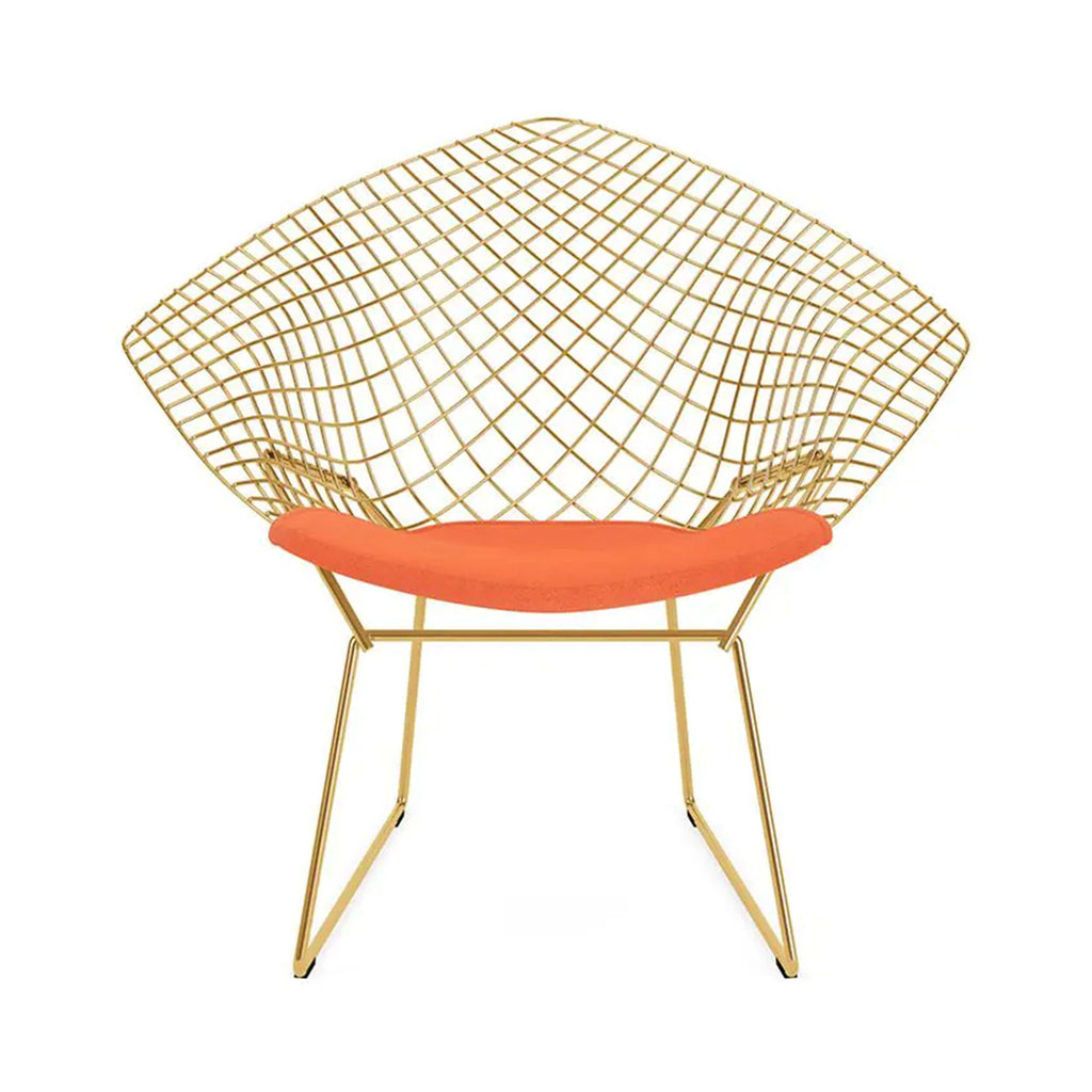 Knoll Bertoia Diamond Armchair with Seat Pad