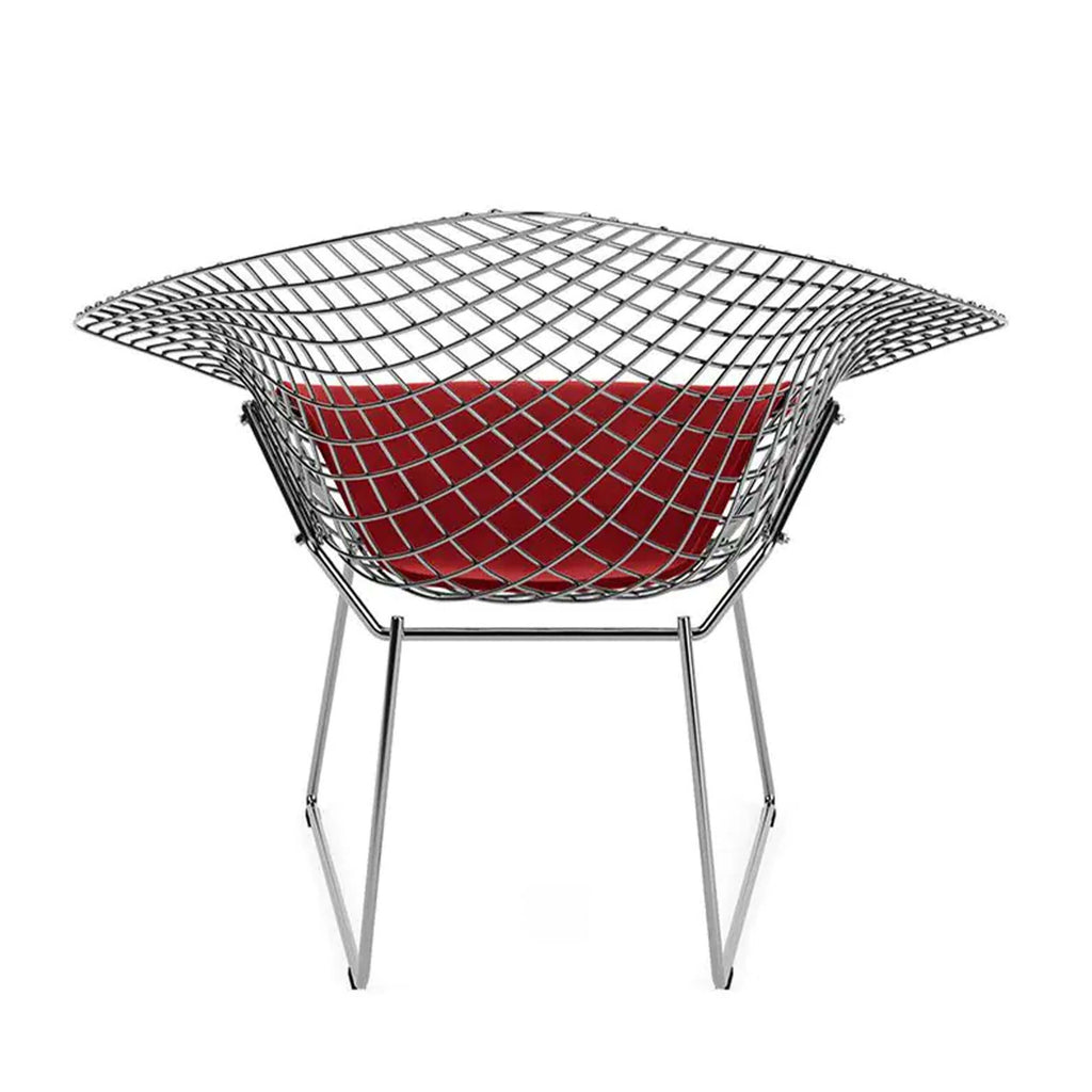 Knoll Bertoia Diamond Armchair with Seat Pad