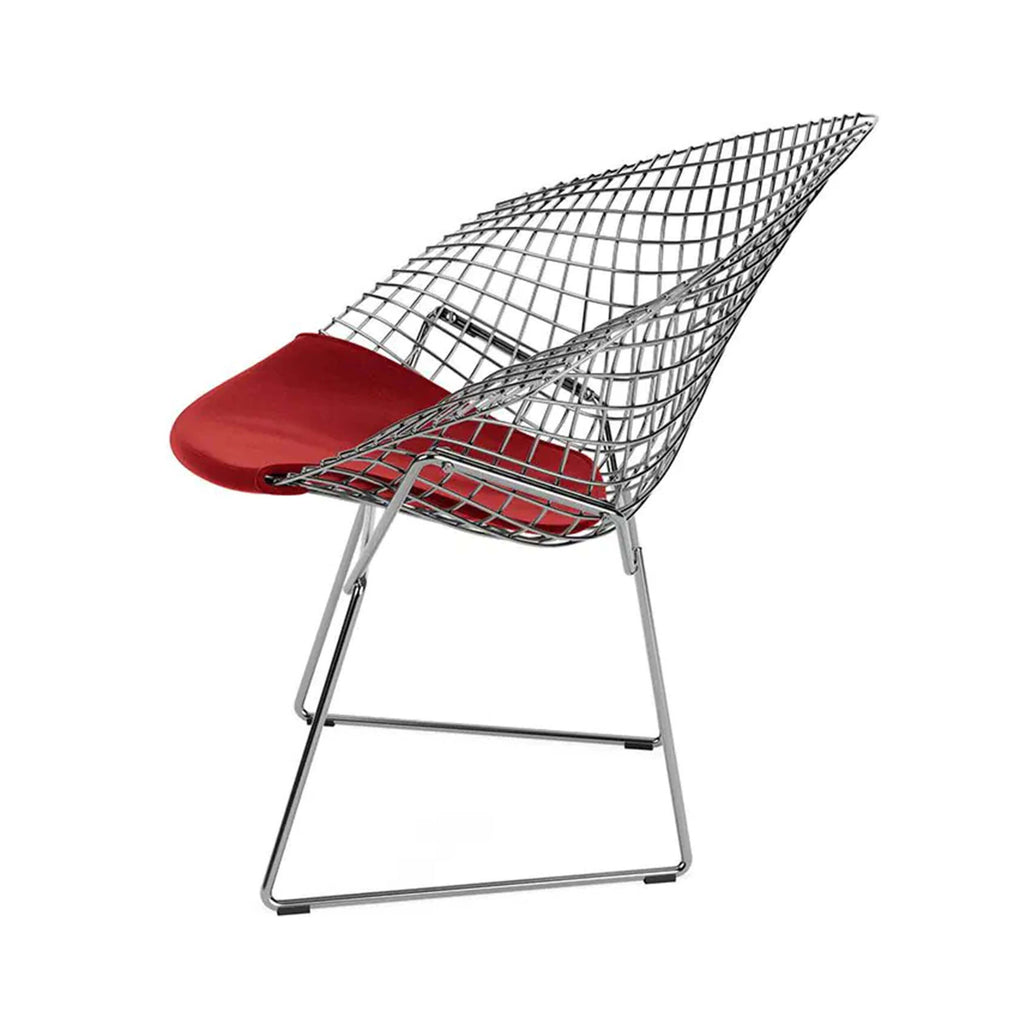 Knoll Bertoia Diamond Armchair with Seat Pad