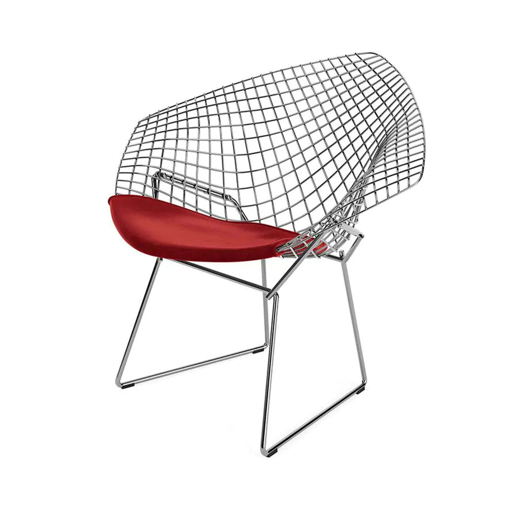 Knoll Bertoia Diamond Armchair with Seat Pad