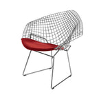Knoll Bertoia Diamond Armchair with Seat Pad