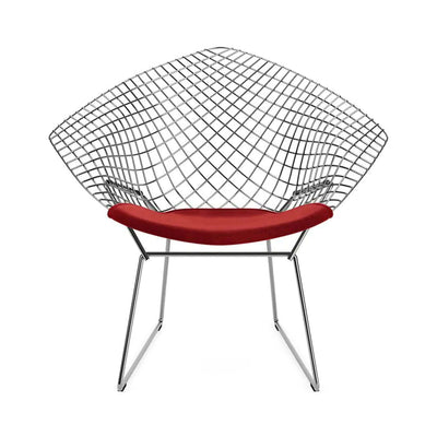Knoll Bertoia Diamond Armchair with Seat Pad