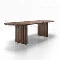 DK3 Plush Extendable Dining Table - 4cm Thick Table Top, Oval