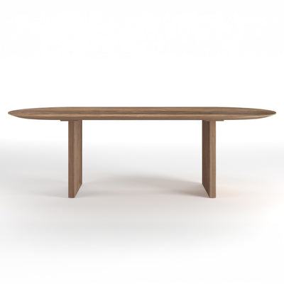 DK3 Ten Oval Extendable Dining Table, Large