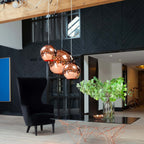 Tom Dixon Copper Round Pendant Light