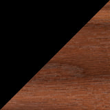 Black with Walnut Seat