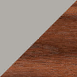 Sky Grey with Walnut Seat