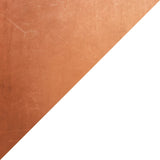 White with copper interior