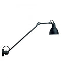 Outlet Lampe Gras 304 Large Wall Light - Black Shade, Round