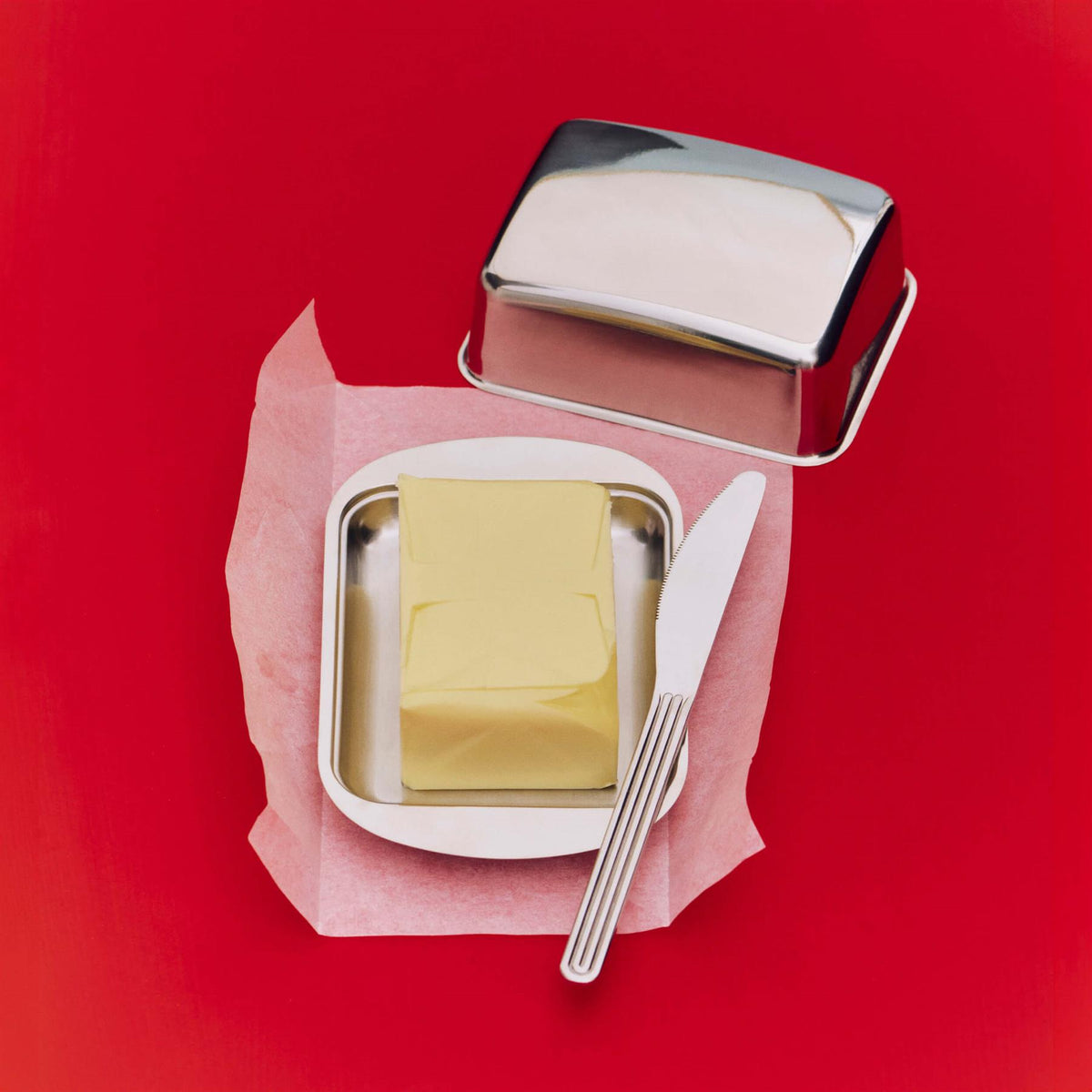 HAY Essential Steel Butter Box