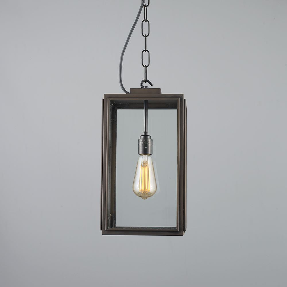 Davey Square Pendant Light, Outdoor and Bathroom Version