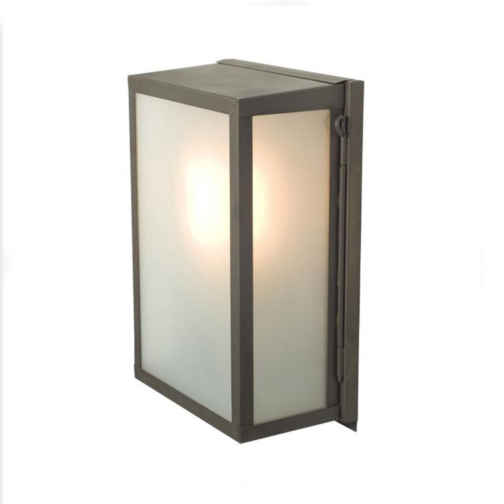 Davey Lighting Box Wall Light, Exterior Glazing