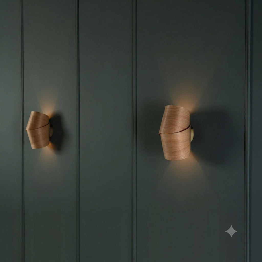 Tom Raffield Neap Wall Light