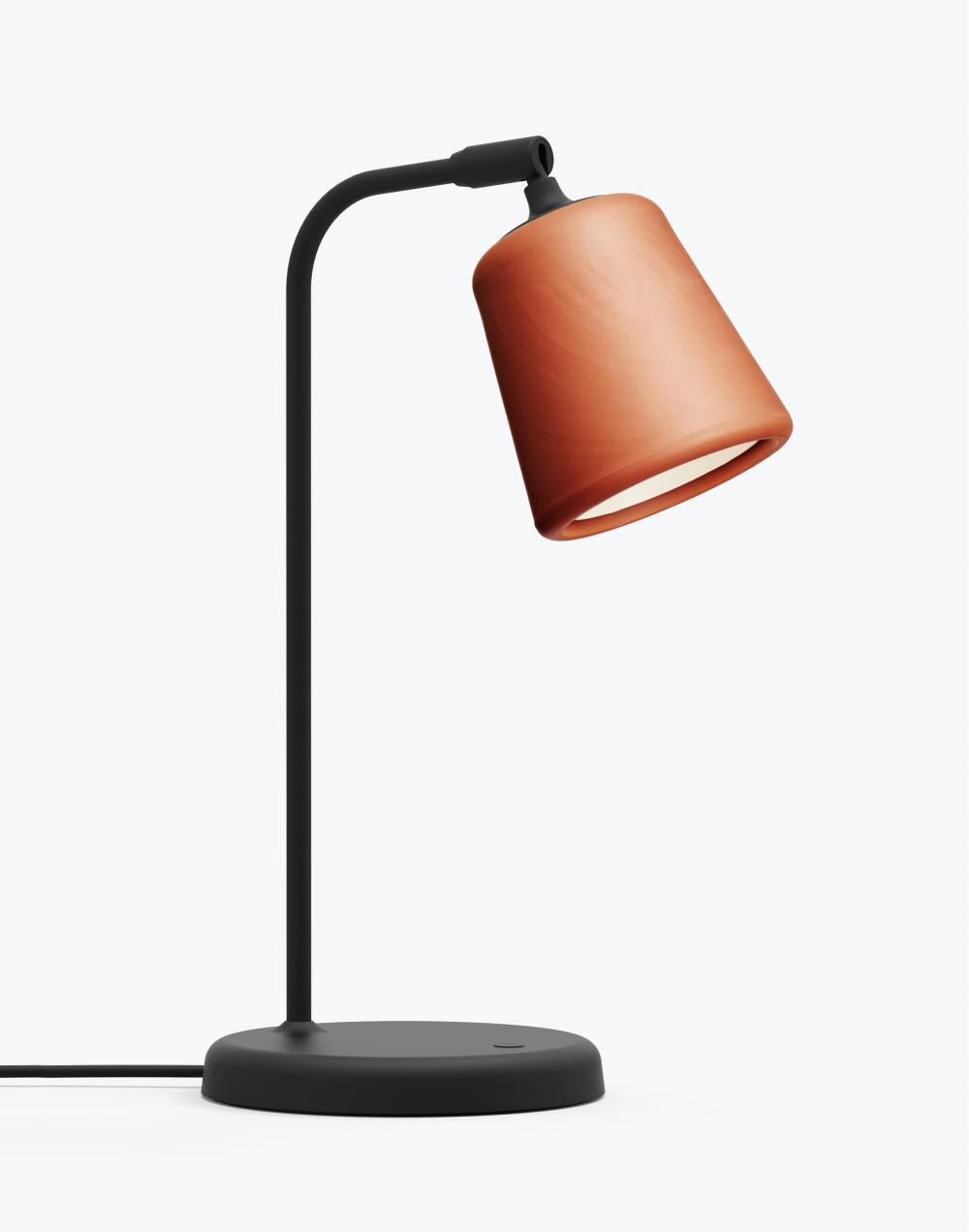 Material table lamp