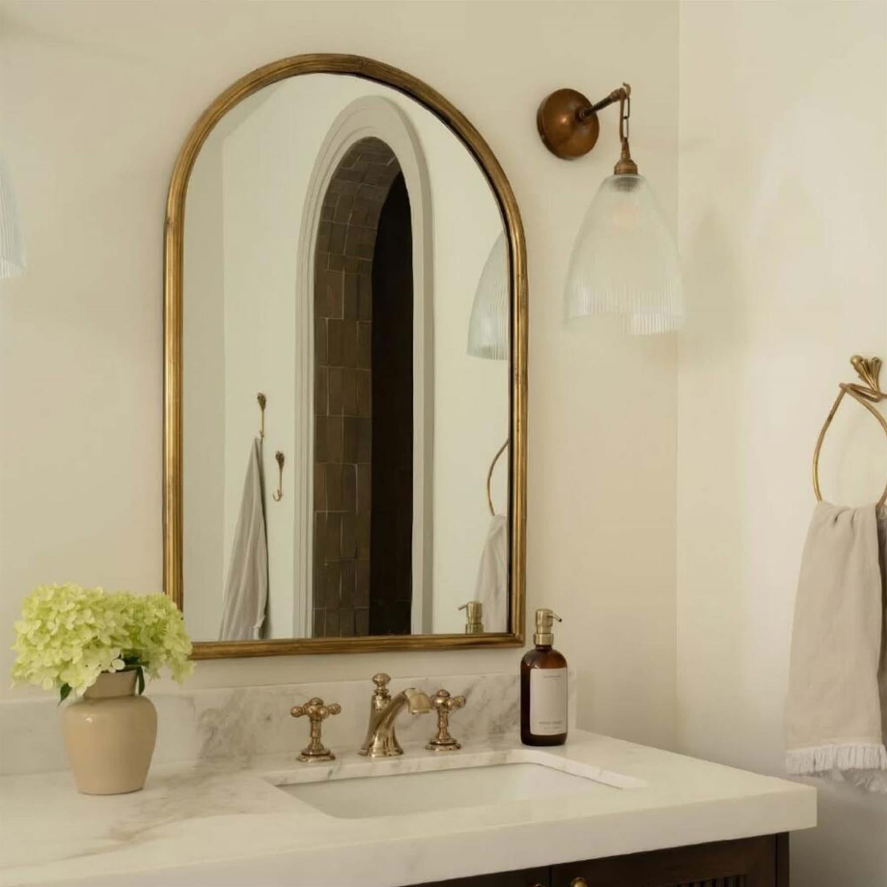 Mullan Lighting Fend Vintage Prismatic Glass Wall Light