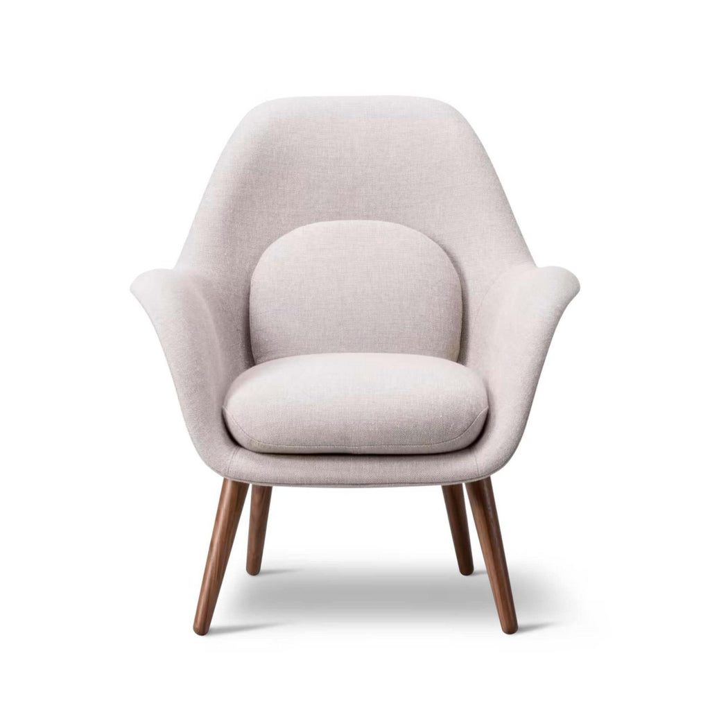 Fredericia Swoon Lounge Petit Wood Base Chair