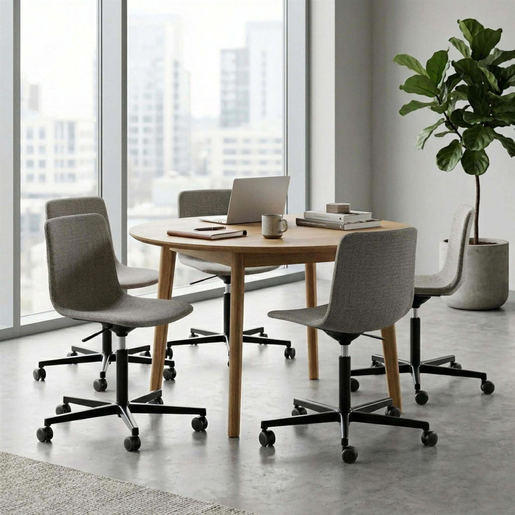 Fredericia Pato 5-star Office Swivel Chair, Fully Upholstered