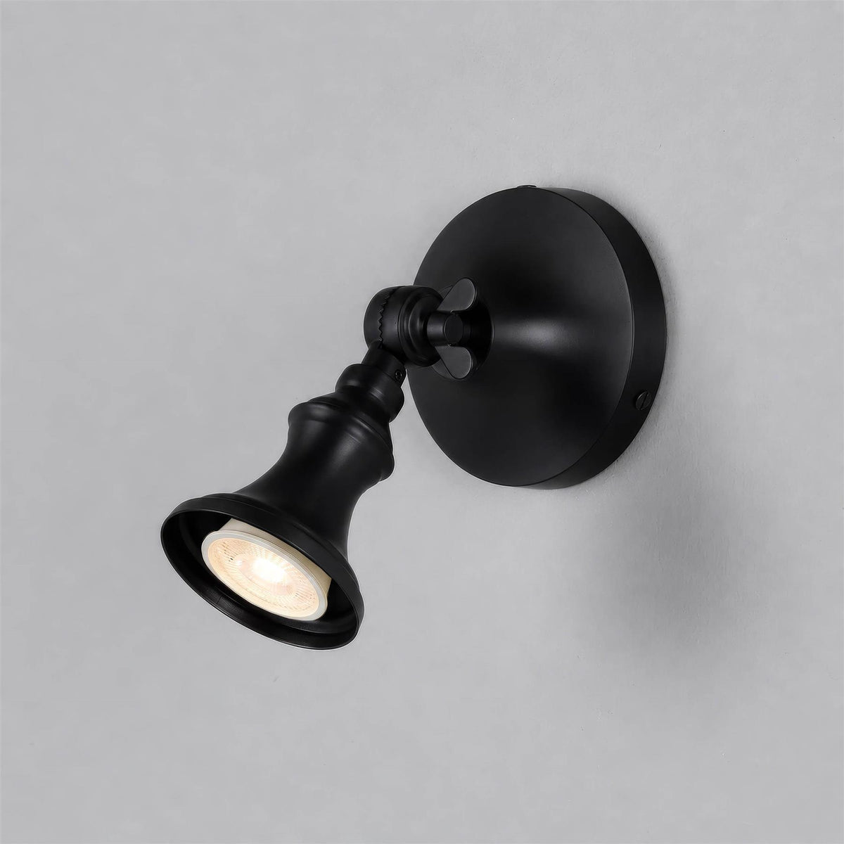 Mullan Lighting Accra Traditional Small Brass Spotlight