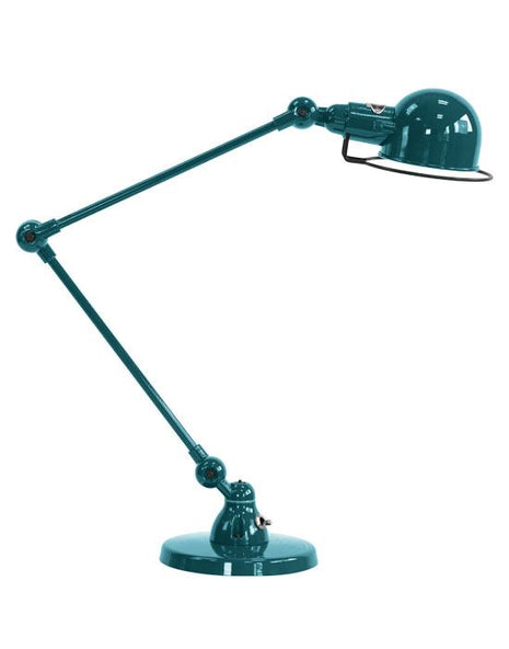 Outlet Jielde Signal Two Arm Desk Lamp - Ocean Blue, Gloss