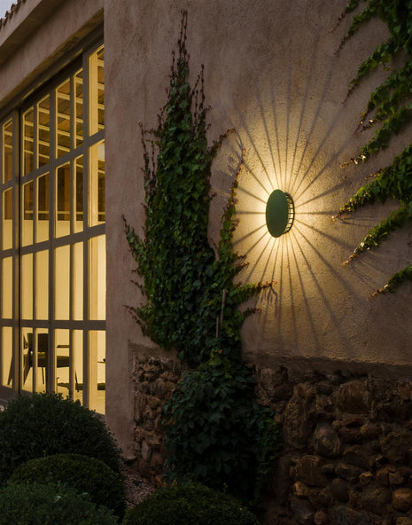 Outlet Vibia Meridiano Outdoor Wall Light - Off-White