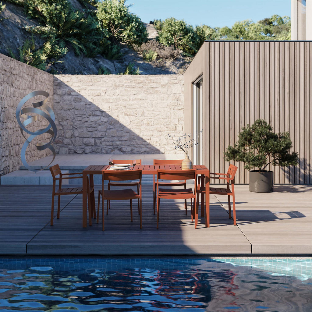 Case Furniture Eos Outdoor Dining Set - Large - Curated by Holloways of Ludlow