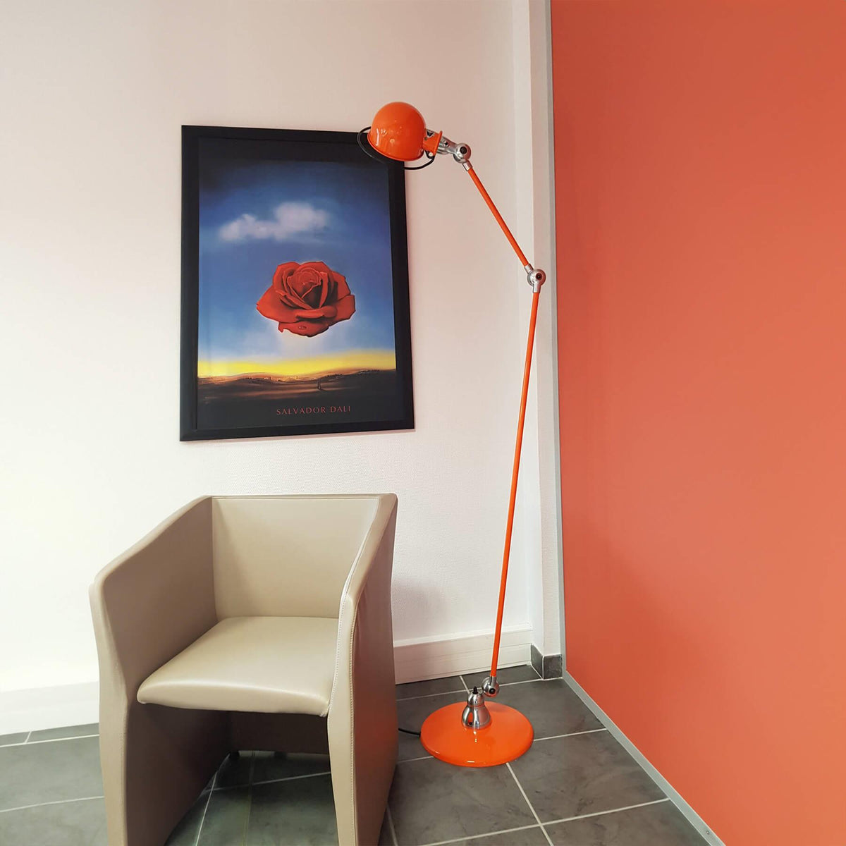 Jielde Loft Two Arm Reading Light